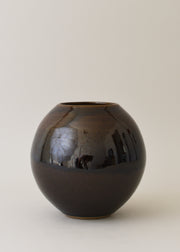Orb Vase in Amber - Victoria Morris